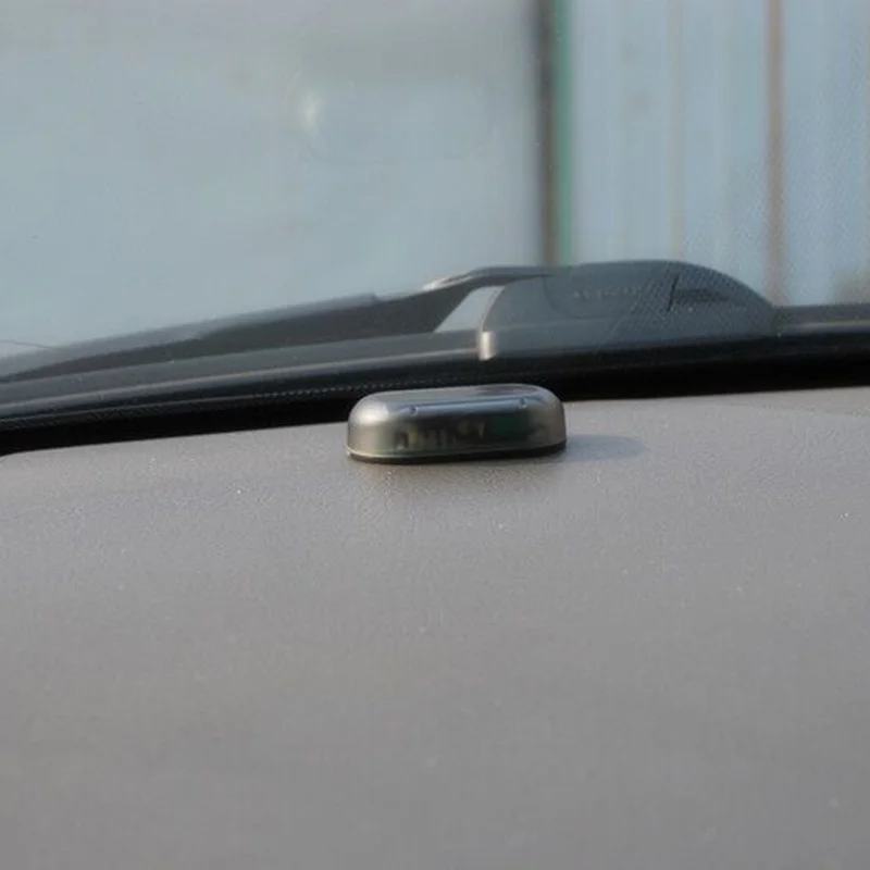 Buendeer солнечной энергии автомобиля светодиодный Будильник светильник ночное