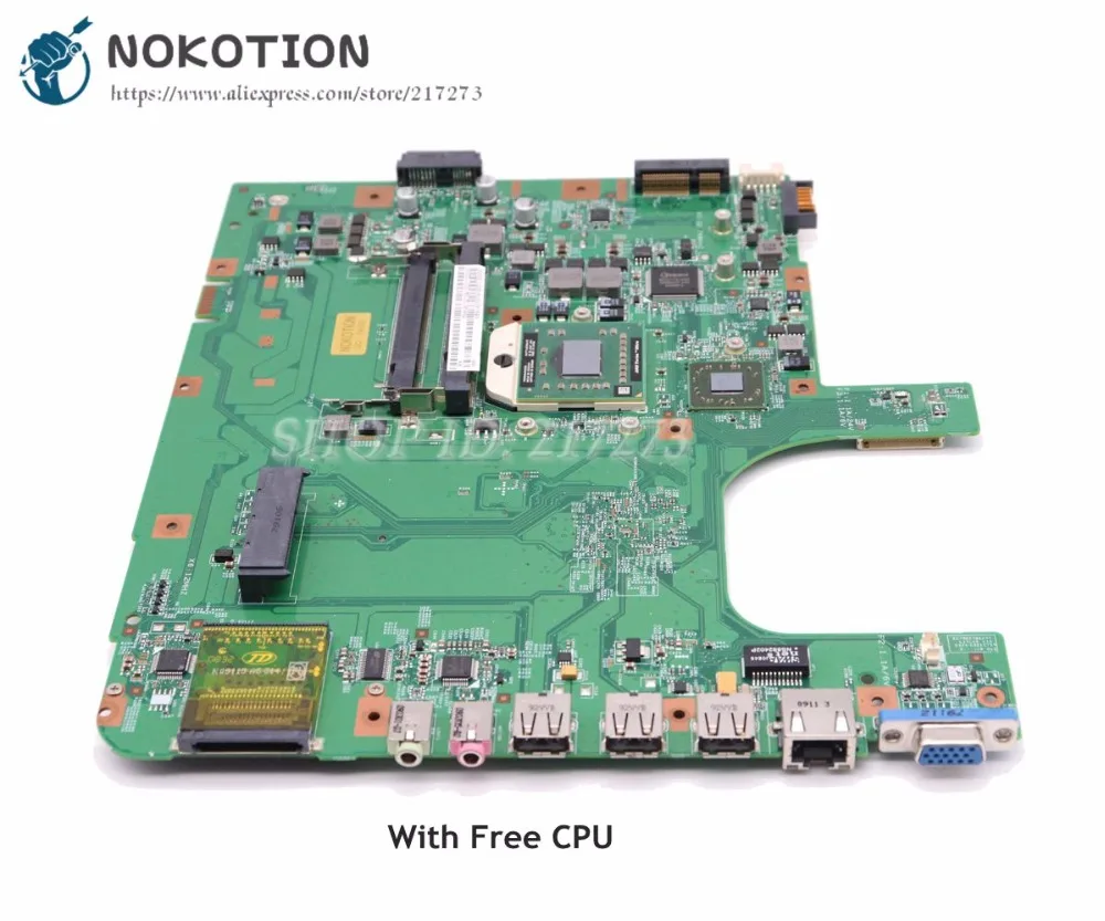 Материнская плата NOKOTION MBAUA01001 MB.AUA01.001 для ноутбука Acer aspire 5535 5235 48.4K901.021 Socket S1 DDR2