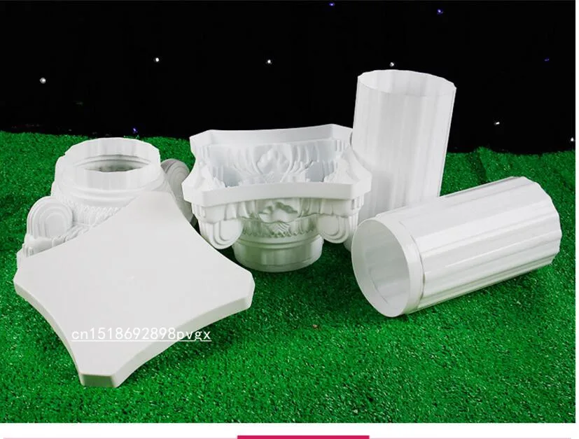 Римские колонны в европейском стиле пластиковые белого цвета для свадьбы