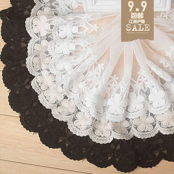 15 см качество цветы цветок сети/Костюмы аксессуары кружевное с вышивкой все