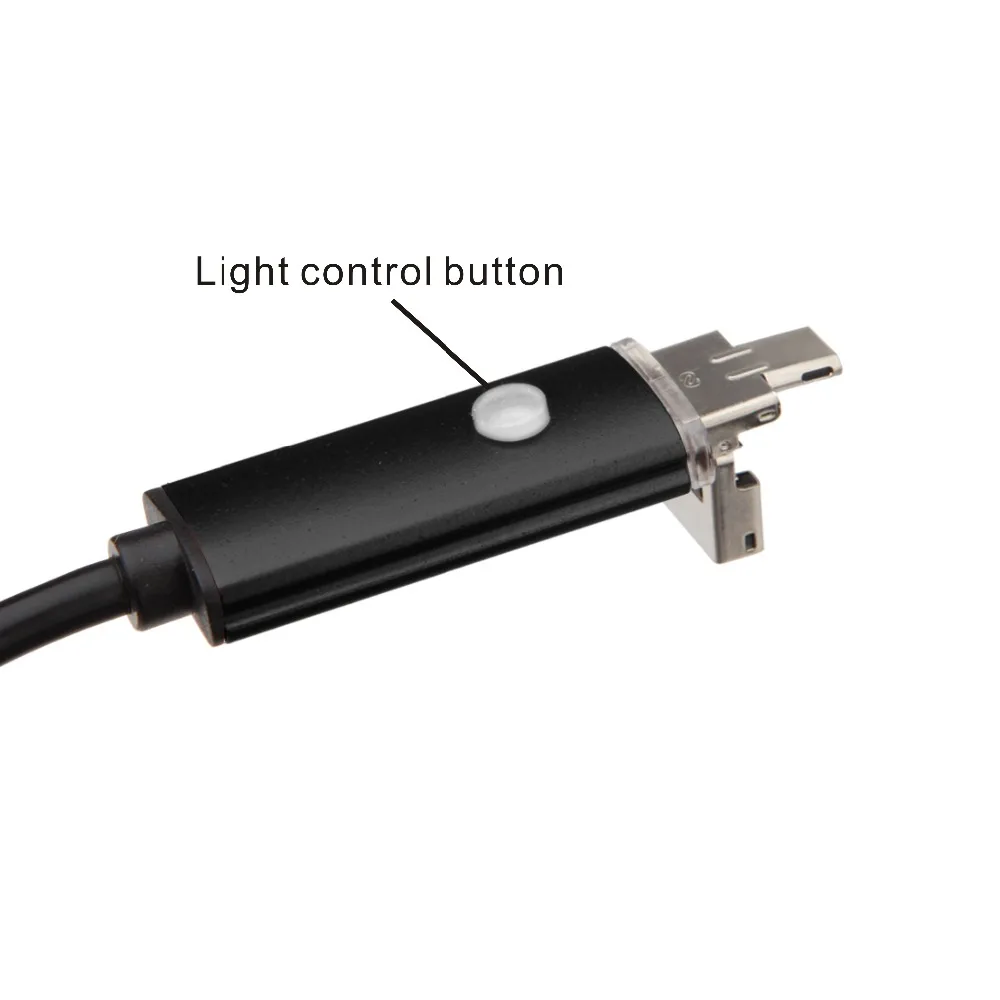 2IN1 HD Inspection Mini Endoscope Camera AN97 1M USB Cable for Android Searching Thing in Narrow Space Microscopy | Электроника