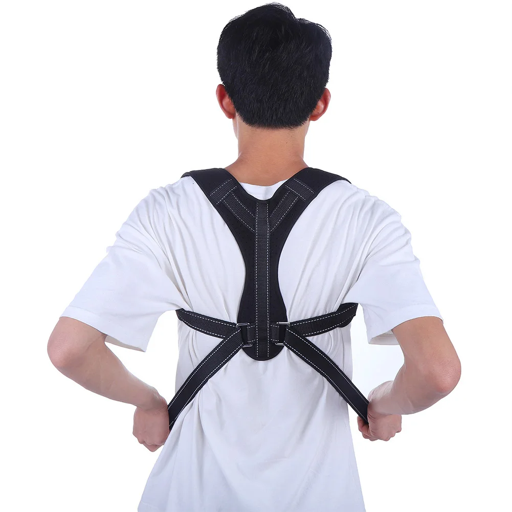 

Upper Back Belt Posture Corrector Support Corset Back Shoulder Braces Spine Support Health Care Posture Correction Back Support