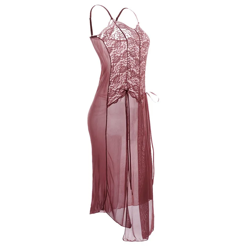 S M L XL XXL 3XL 5XL 6XL пикантные эротические костюмы платье Babydoll женское длинное