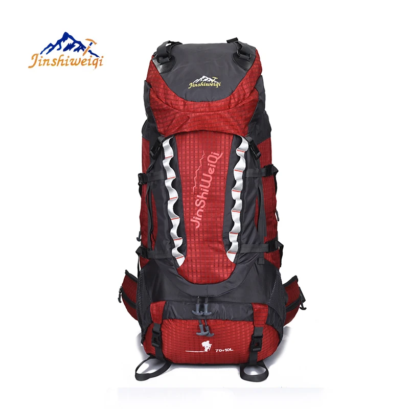 Beste 80L Outdoor Waterbestendig Sport Rugzak Wandelen Tas Camping Travel Pack Bergbeklimmer Klimmen Sightseeing Hike
