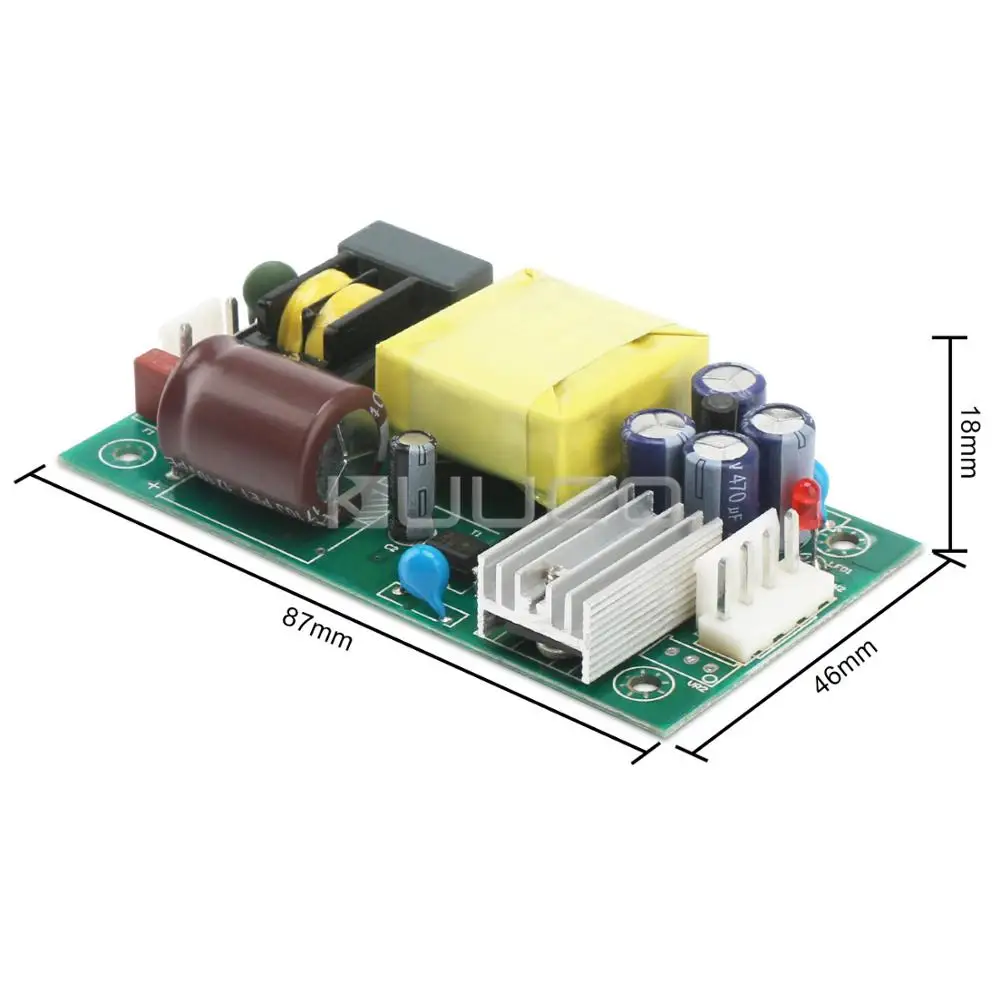 AC/DC источник питания AC85 ~ 264V DC110 370V к DC 9V 2.3A импульсный питания/Регулятор 20W