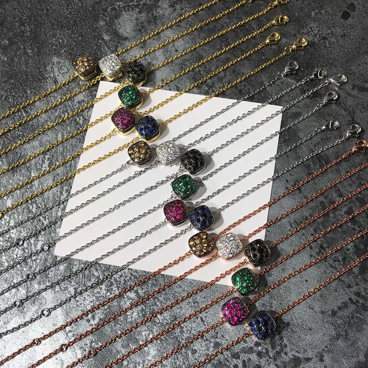 TYME новый высококачественный цветной камень женский браслет из нержавеющей стали