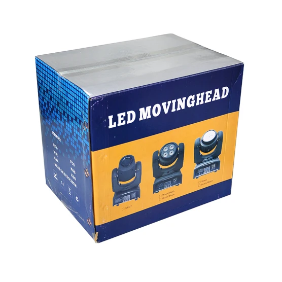 Бесплатная доставка 4 шт./лот светодиодный Эффект диско-свет RGBW двухголовый