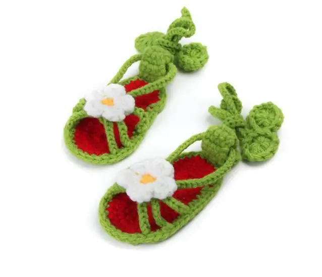 Мягкая хлопковая трикотажная детская обувь для новорожденных ярких цветов NT015 100%