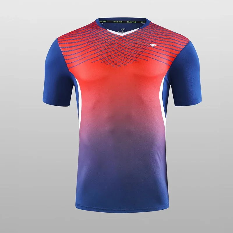 2017 Для мужчин wo пара спортивной Бег серии Футболка короткий рукав для отдыха