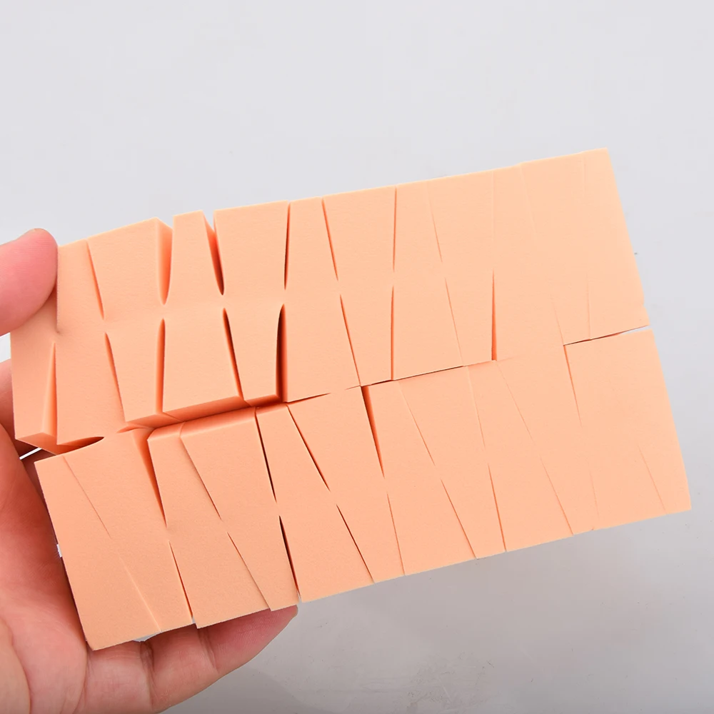 24 шт. треугольная губка для переноса изображений градиентная штамповочная