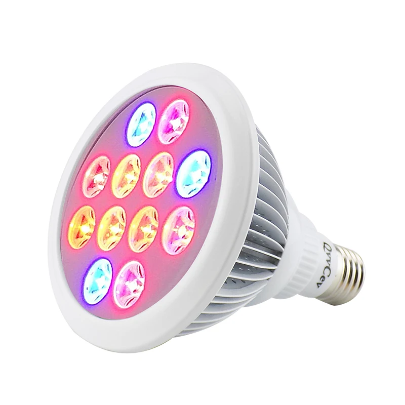 12 Вт 24 36 Светодиодный растительный светильник лампа E27 SMD растущий s Гидропоника