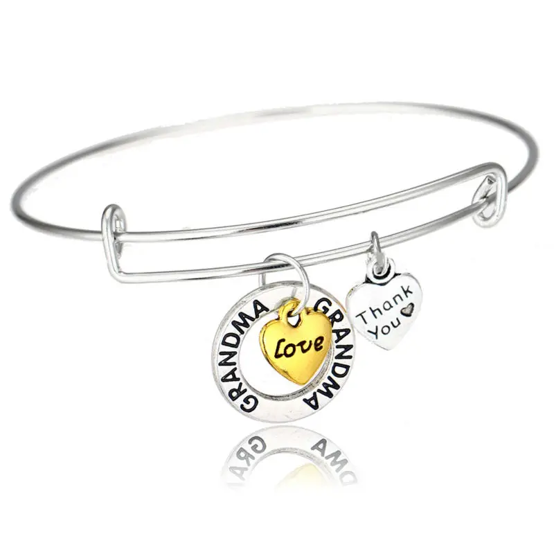 Семейный подарок романтичный браслет регулируемый модное ювелирное изделие для