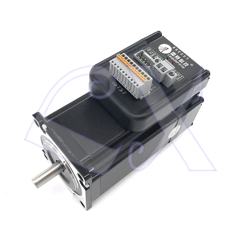 Оригинальный Leadshine NEMA23 закрытый цикл интегрированный Серводвигатель Машина ISS57 10