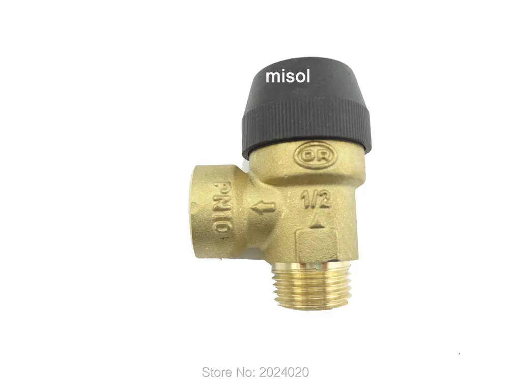 Предохранительный клапан для солнечного водонагревателя 1/2 дюйма 6 бар Италия 10