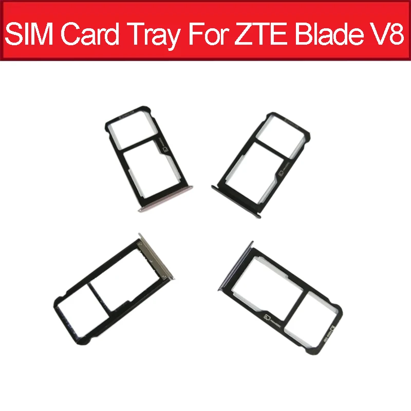 Адаптер для гнезда SIM-карты для ZTE Blade V8 BV0800, устройство для чтения карт памяти, запасные части, проверено