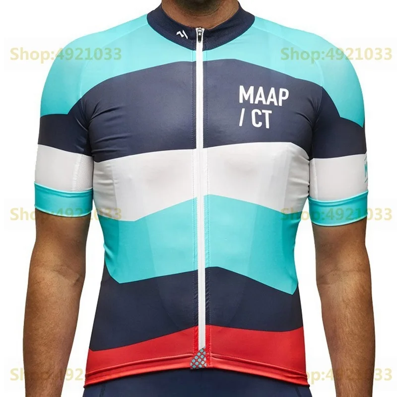 1 Классическая гоночная одежда MAAP Team в старом стиле, велосипедная майка MTB cyclist с коротким рукавом, рубашка для горного велосипеда с защитой от пота, быстросохнущая одежда - Цвет: 1