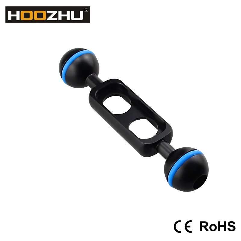 Подводные фонарики 5 дюймов поддержка двойной шаровой головки (Φ 25 4) качественное