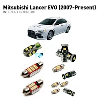 led interior lights for mitsubishi lancer evo 2007 6pc led lights for cars lighting kit automotive bulbs canbus