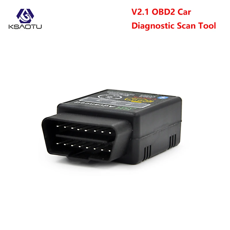 KSAOTU ELM327 OBD2 Bluetooth V2.1 интерфейс работает на Android Torque Elm 327 OBD2/OBD II автомобильный
