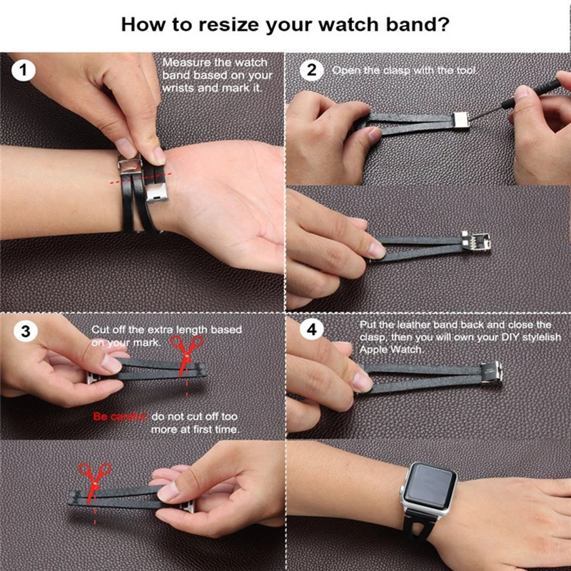 Ретро Браслет для Apple Watch серии 1 2 3 4 ремешок 38 мм 40 мм яловая кожа для iWatch 42 мм 44 мм ремешок для часов из натуральной кожи