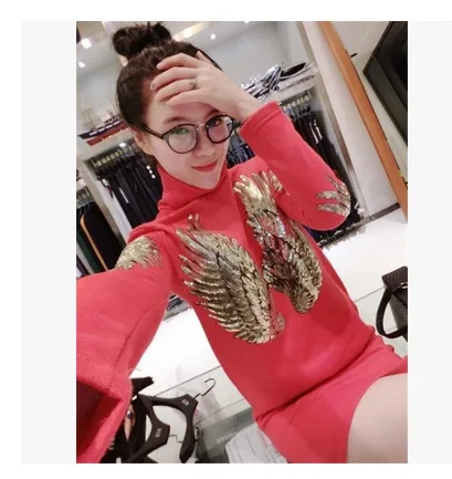 1 пара золотых/серебряных больших перьев блесток значок железа на вышивке патчи