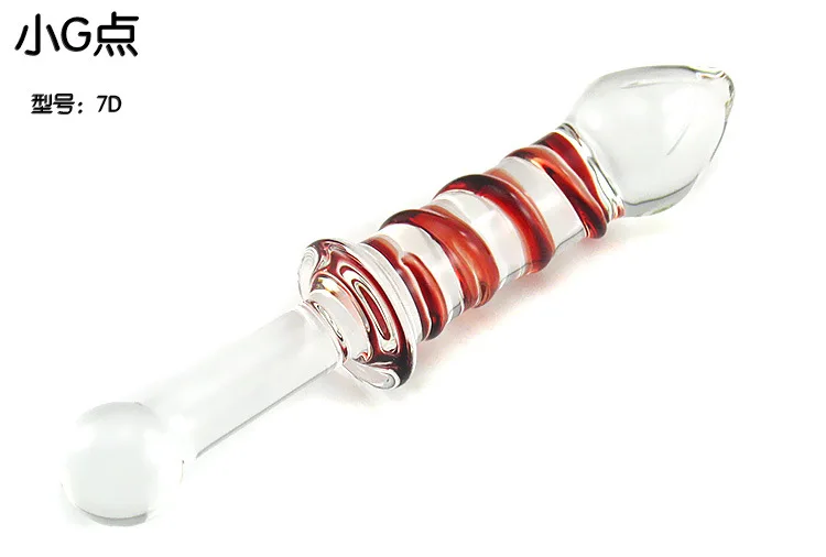 Хрустальный стеклянный стержень для точки G задняя камера анус мастурбация