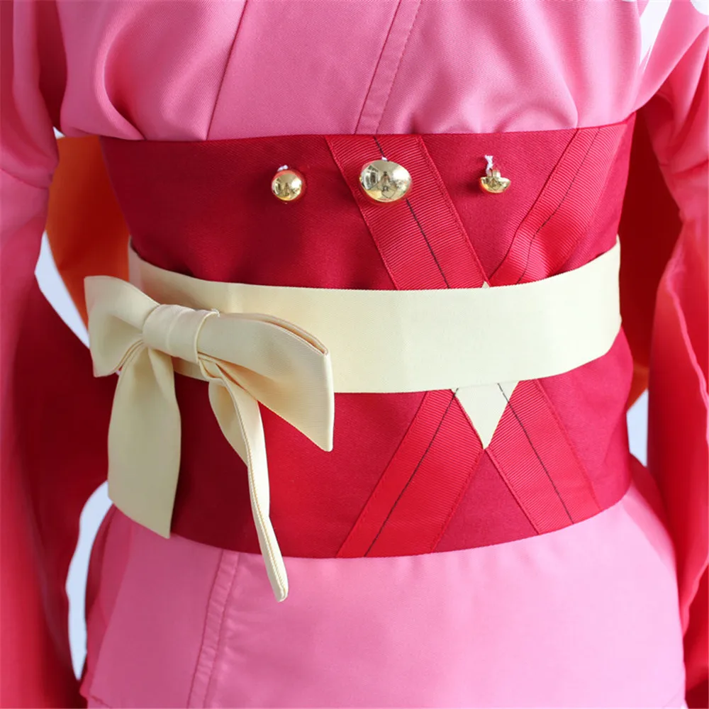 Аниме Kabaneri of the Iron Fortress Mumei кимоно Униформа полный комплект косплей костюм с