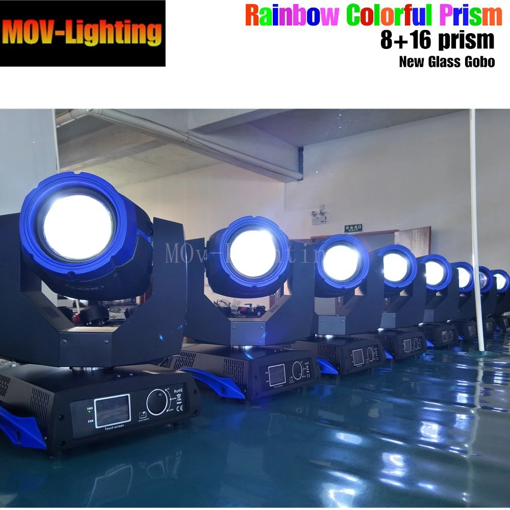 Сценическое волшебное освещение sharpy 7r 230w луч 230 движущаяся головка|Эффект