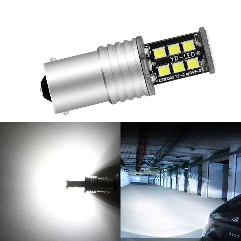 1 шт. сигнальная лампа 12 В Led P21W Ba15s 1156 PY21W Bau15s Canbus без ошибок автомобильный сигнал