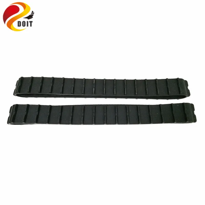 Rubber carTrack for robot Tank car chassis pedrail transmission belt tractor crawler caterpillar chain tracked wheel |