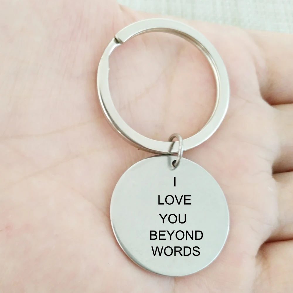 I LOVE YOU BEYOND слова буквы автомобильные брелки брелок для автомобильных сумок