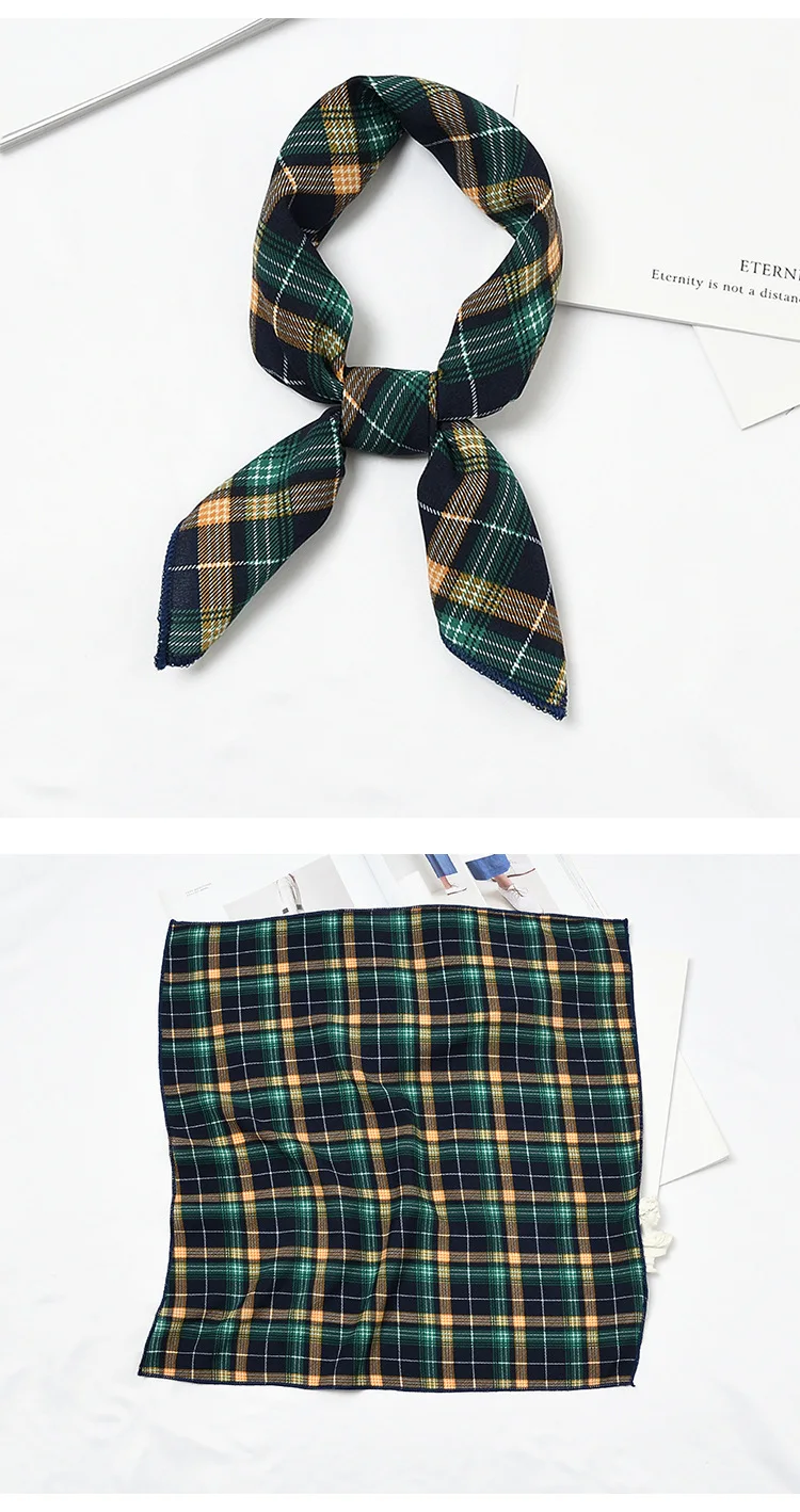 Украшает модные 50*50 см с леопардовым принтом scarfsilk волос шарфы упругой квадратный детские трусы для девочки, шарф, шарфы, сатин Сумочка шарф тощий