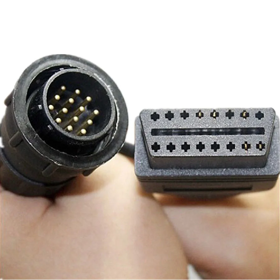 Переходник OBD2 для Mercedes Benz Sprinter VW LT Van MB 14PIN To 16PIN адаптер OBD удлинитель кабеля 30 см|obd2
