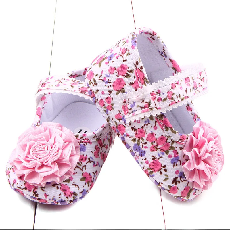 Детская обувь на весну лето 2019 милая мягкая стереоскопическая с цветами для