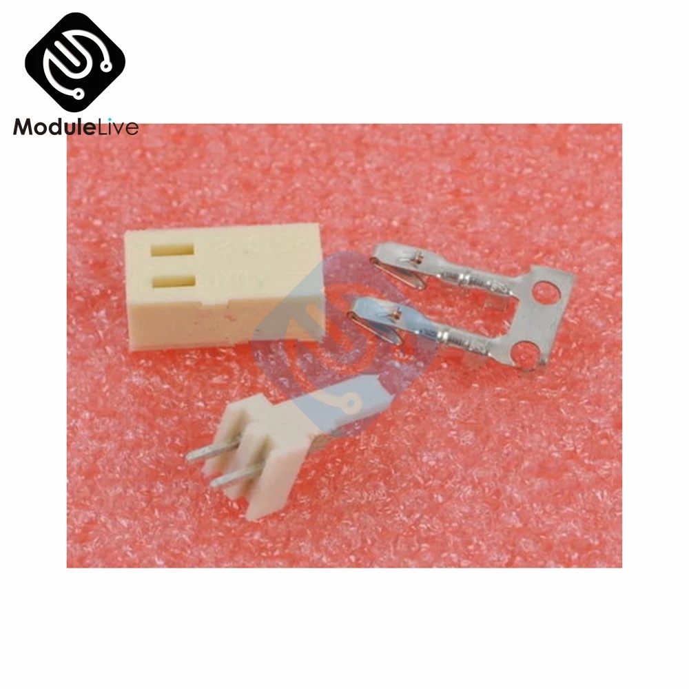 50 шт. Kit3 Pin KF2510 2P 3P 3 P 2 54 мм Шаг клеммы корпус Заголовок адаптер комплекты