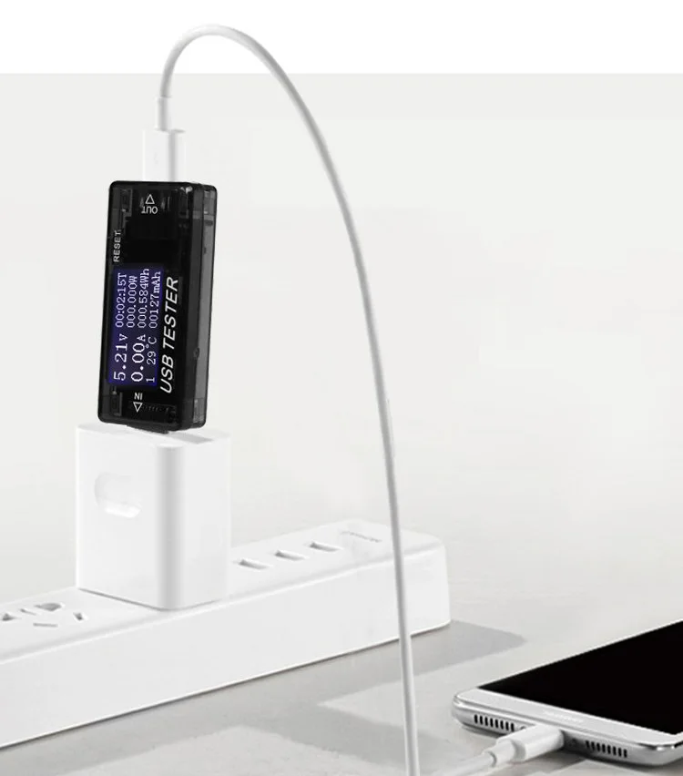 8 в 1 USB монитор детектор тестер емкость Напряжение Ток время мощность температура