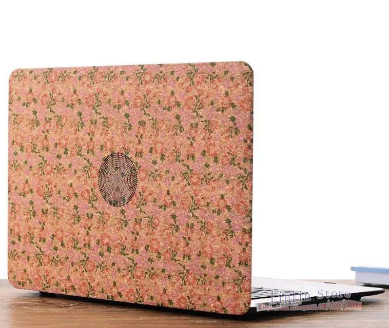 Текстура древесины искусственная кожа с покрытием жесткий В виде ракушки чехол