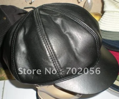 Leather Visor Newsboy Cabbie Gatsby Cap 5pcs/lot #2277