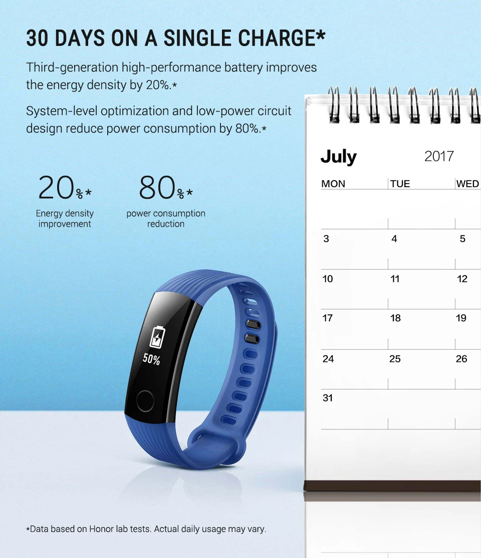 Смарт-браслет huawei Honor Band 3 для плавания 5ATM 0,9" oled-экран для IOS Xiaomi Mi Android