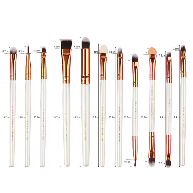 Набор кистей для макияжа 22 шт. кисть бровей подводки основы Кисть пудры румян