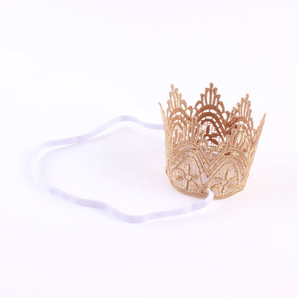 Винтажные золотые кружевные аксессуары для фотографий|hair accessories|princess headbandcrown