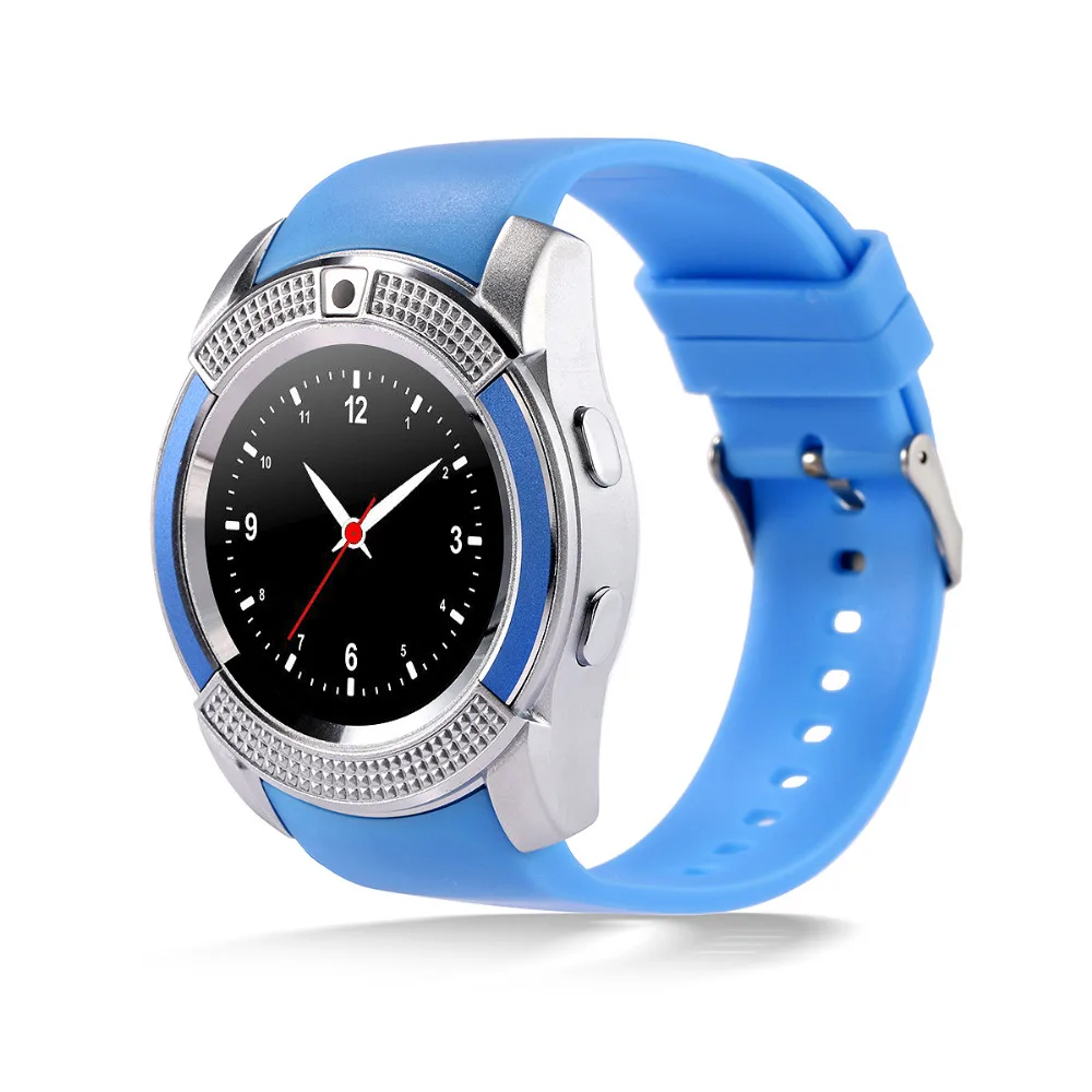 Sograce V9 Bluetooth Smart часы 1 22 &quotдюймов Smartwatch Поддержка Sim Камера Смарт-часы для