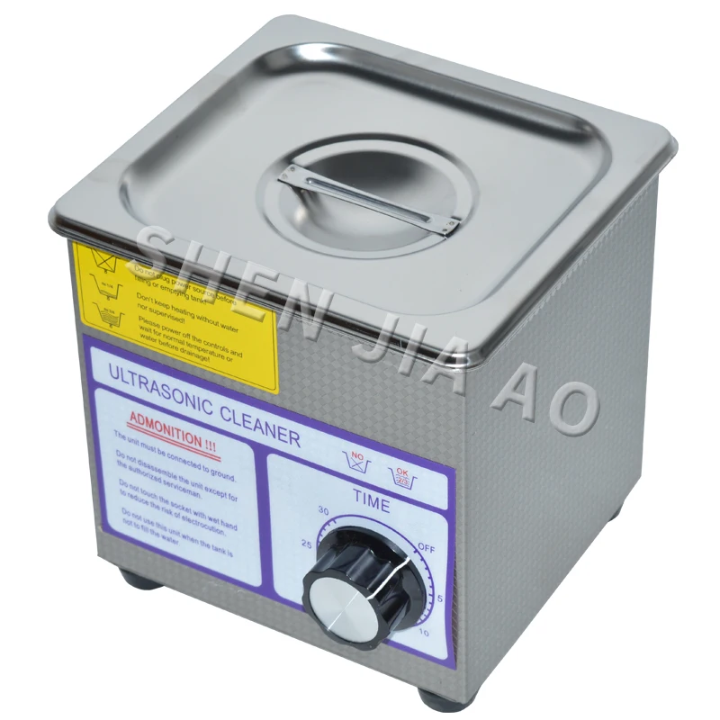 

1PC Ultrasonic bath PS-08T AC110/220V Digital Ultrasonic Cleaner 60w 40khz 1.3L For Jewelry ,Gleases ,Watches