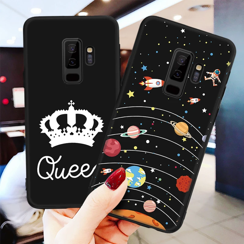 Чехол для samsung Galaxy A6S A9 S9 S8 A8 A6 J4 J6 J7 J8 плюс A7 A750 2018 Note 8 9 2017 планета Мягкий ТПУ чехол