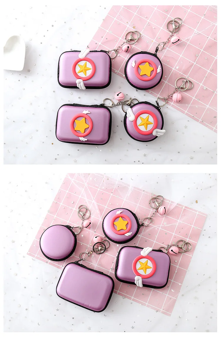 Креативные персонажи из мультфильмов Kawaii Карманный стол держатель для хранения сумка монета наушники Примечания USB кабель канцелярские Органайзер держатель подарок на день рождения