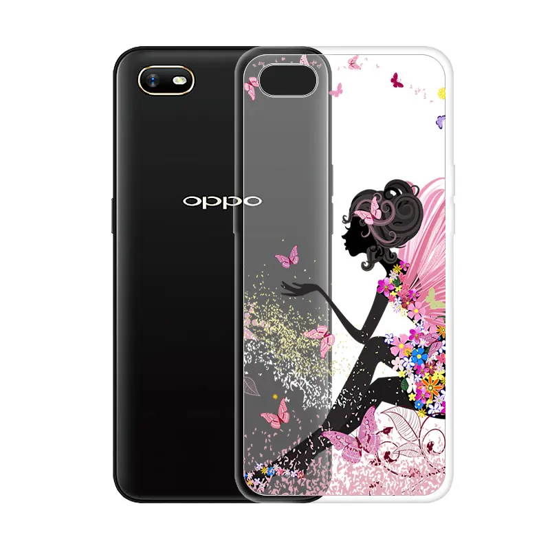 Крутой чехол для OPPO A1K мягкий силиконовый из ТПУ защитный телефона s cph1909 A 1K OPPOA1K