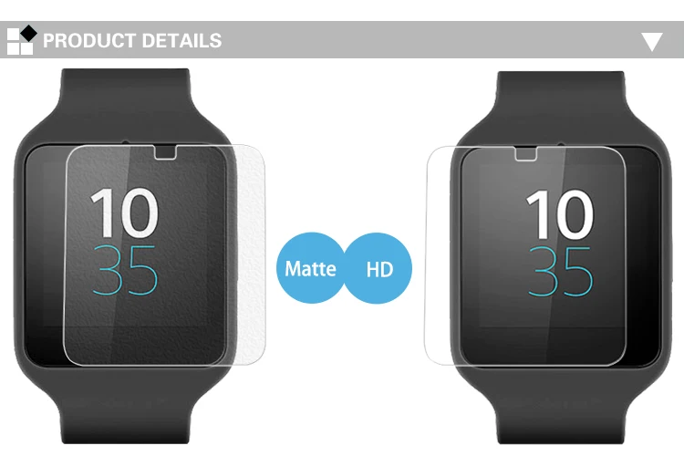 Антибликовая матовая пленка для смарт-часов Sony Smart Watch 2 SW2 3 SWR50 | Мобильные