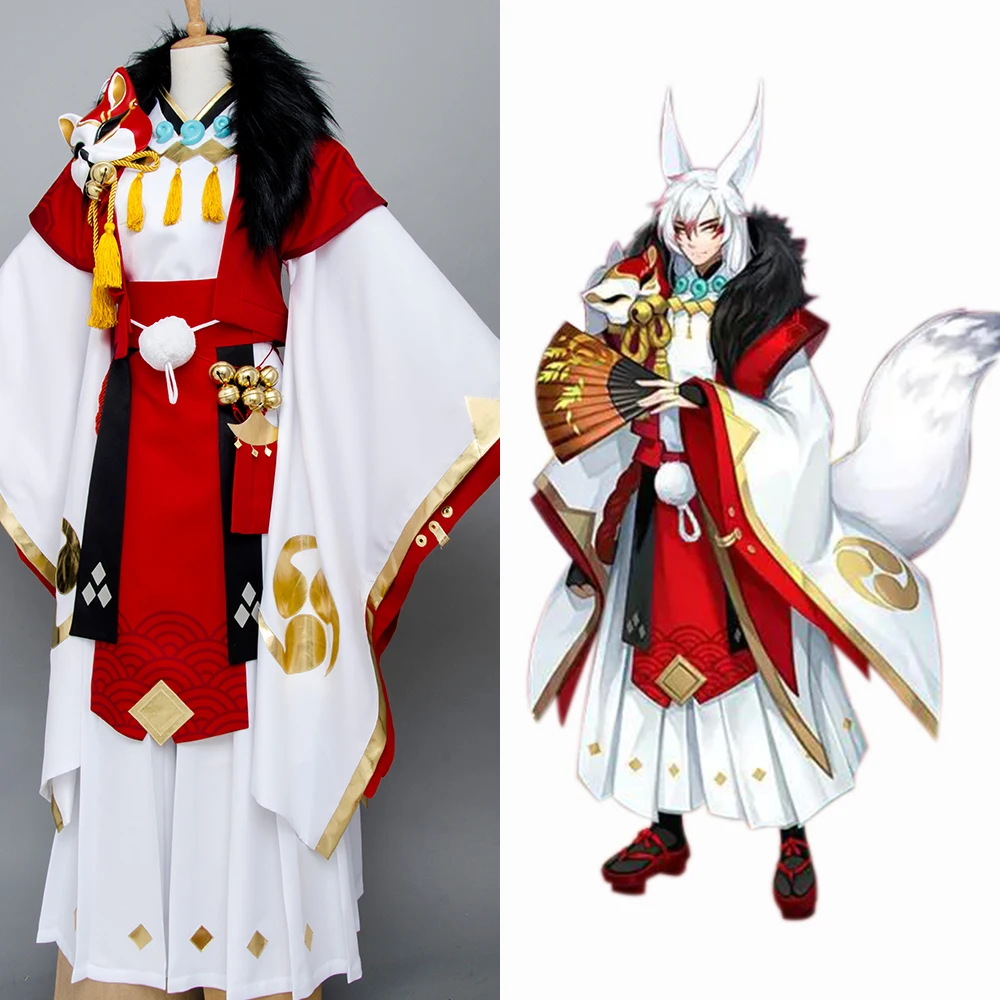 Костюм для косплея Инь Янь мастер онмиози лиса костюм кимоно Хэллоуина из фильма