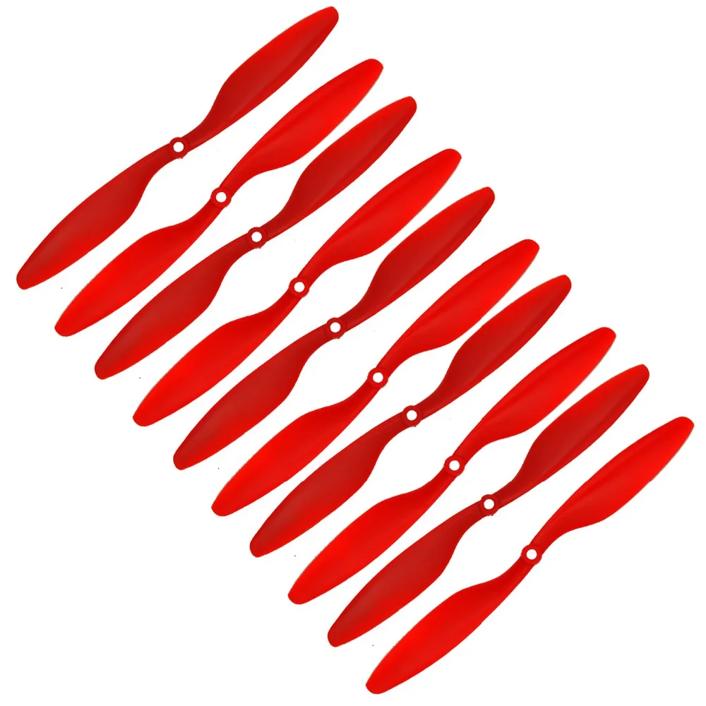 5 pairs 10x4.5 1045 Carbon Fiber Propeller Blade CW CCW Props for RC Camera Drone 10inch F450 F550 DIY Parts 8mm Hole | Игрушки и хобби