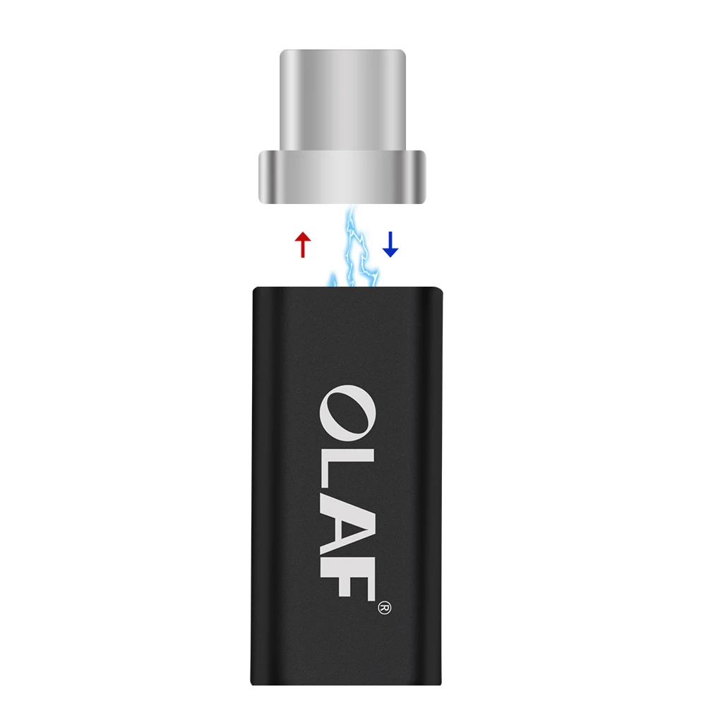 OLAF Магнитный USB Micro Female для типа C/для Lightning/Micro штекер конвертер USB-C Android магнит